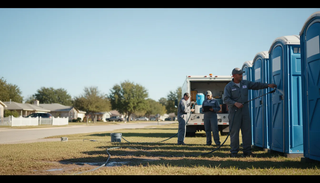 Long-Term Portable Toilet Rental in Marietta, IL near me